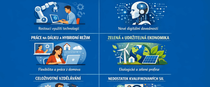 Trendy na trhu práce v ČR: co sledovat v roce 2026