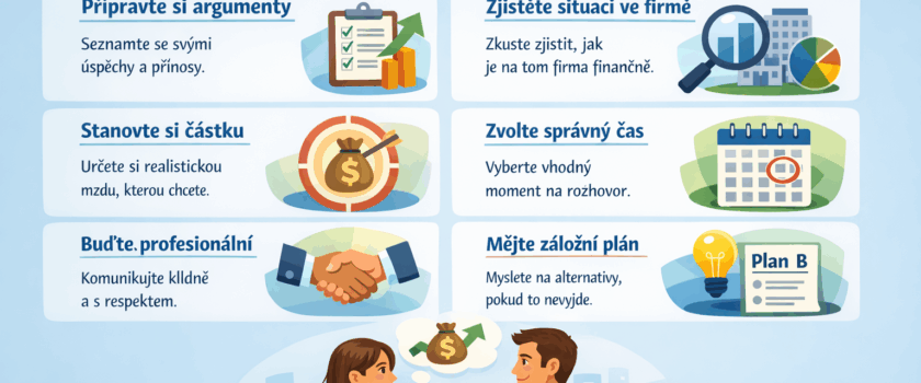 Jak si říct o vyšší mzdu: věty, které fungují