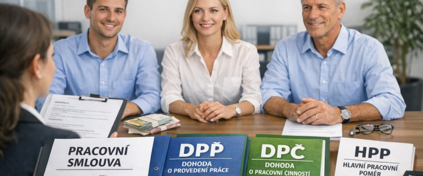DPČ vs DPP vs HPP: praktický přehled pro uchazeče