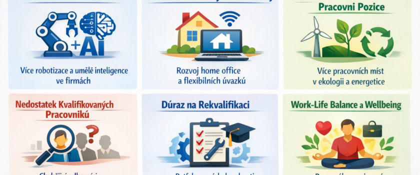 Trendy na trhu práce v ČR: co sledovat v roce 2026