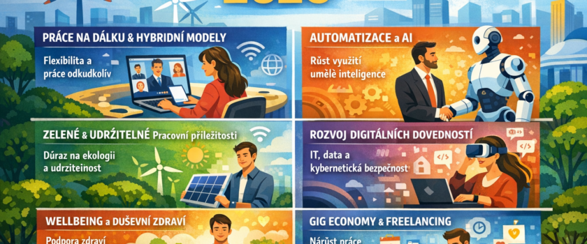 Trendy na trhu práce v ČR: co sledovat v roce 2026