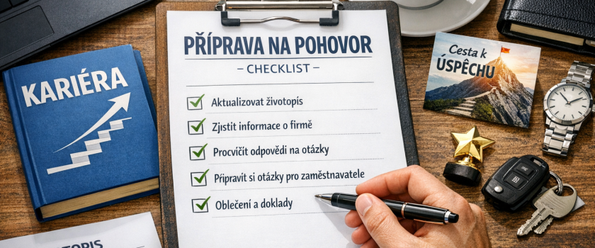 Jak se připravit na pohovor za 60 minut (checklist)