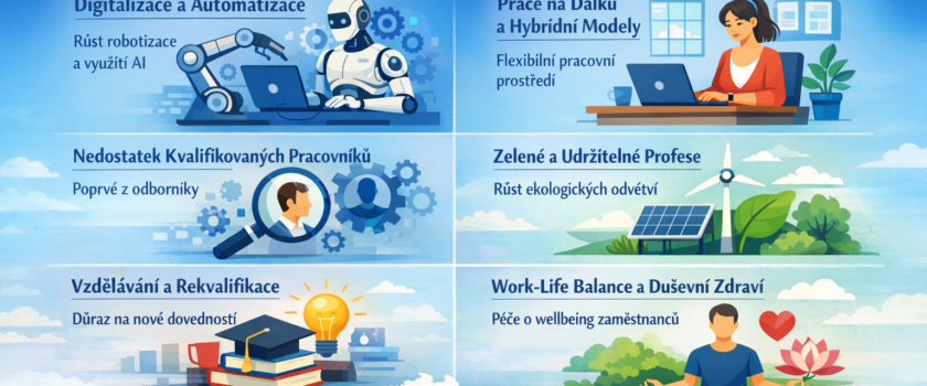 Trendy na trhu práce v ČR: co sledovat v roce 2026
