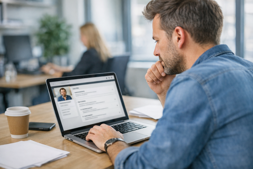 LinkedIn profil při hledání práce: co vyplnit a co raději nechat být